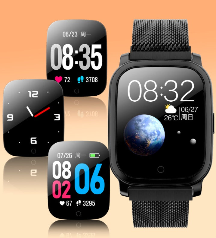 Smart Watch With Temperature Measurement