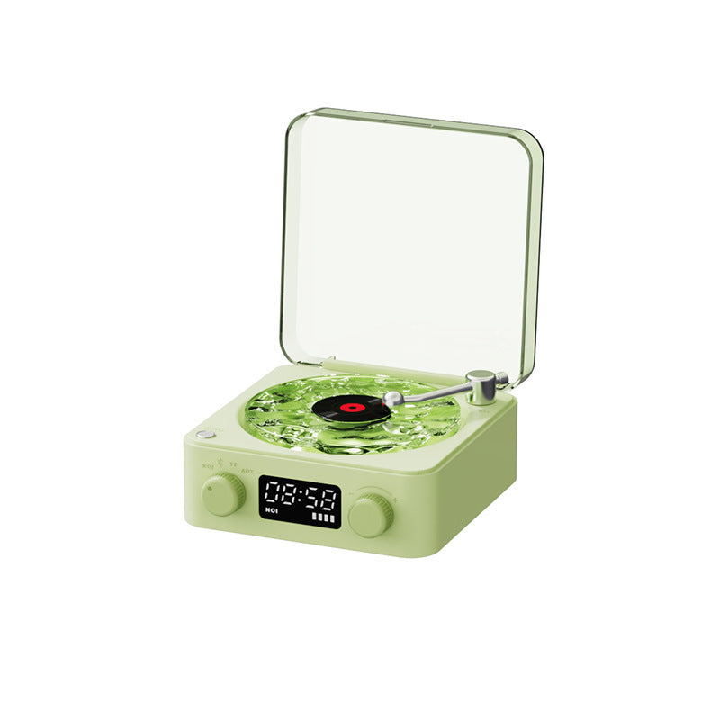 Retro Turntable Vinyl Speaker