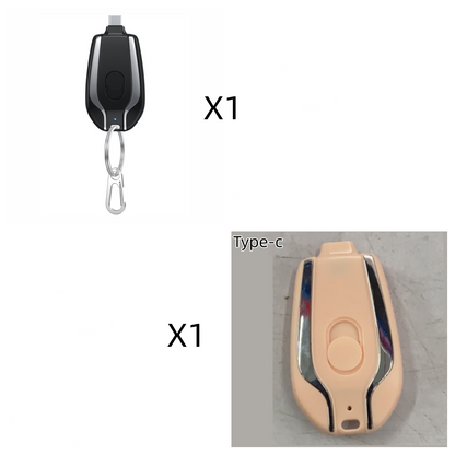 1500mAh Mini Power Emergency Pod Keychain