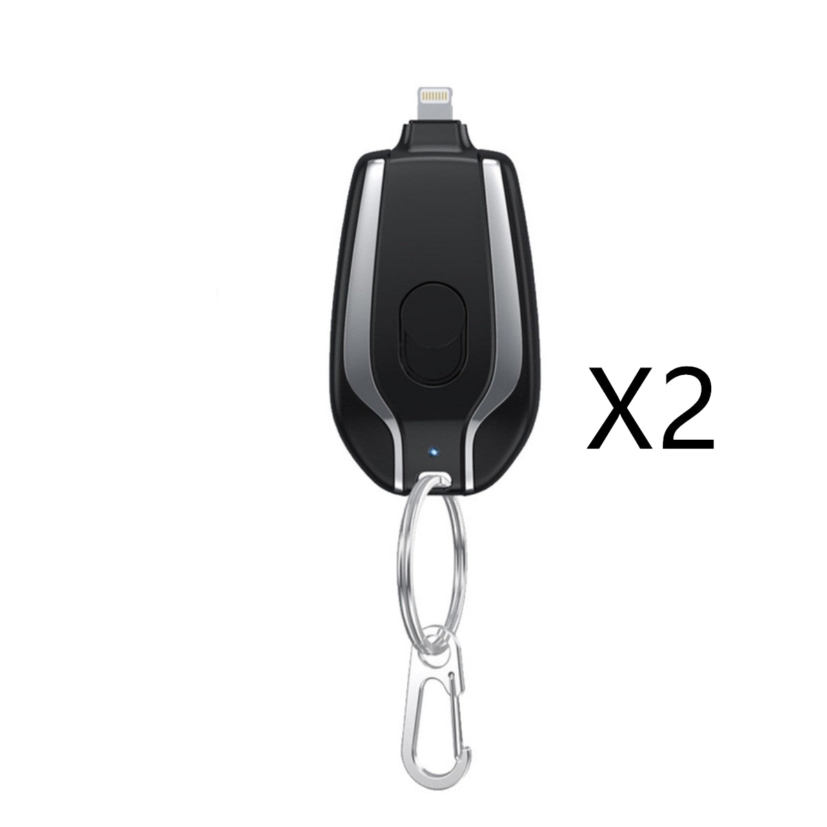 1500mAh Mini Power Emergency Pod Keychain