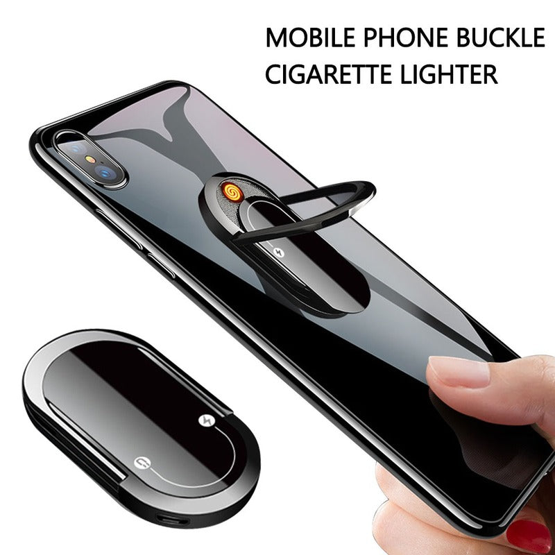 2 In 1 Portable Creative USB Plasma Lighter