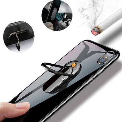 2 In 1 Portable Creative USB Plasma Lighter