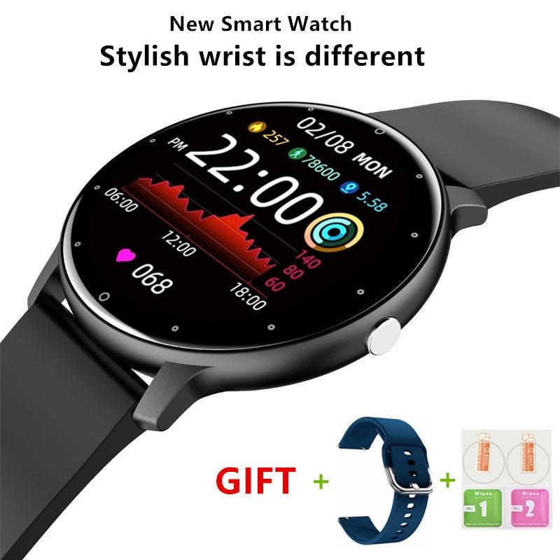 Ultra-thin HD Screen Fitness Exercise Heart Rate Sleep Smartwatch Android IOS - Concept Gadgets