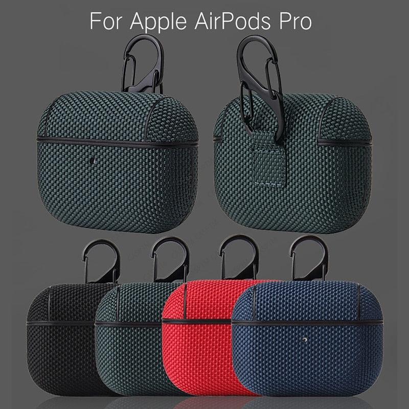 AirPods Pro Textile Cloth Protective case AntiFingerprints For Air pods 3 2 - Concept Gadgets