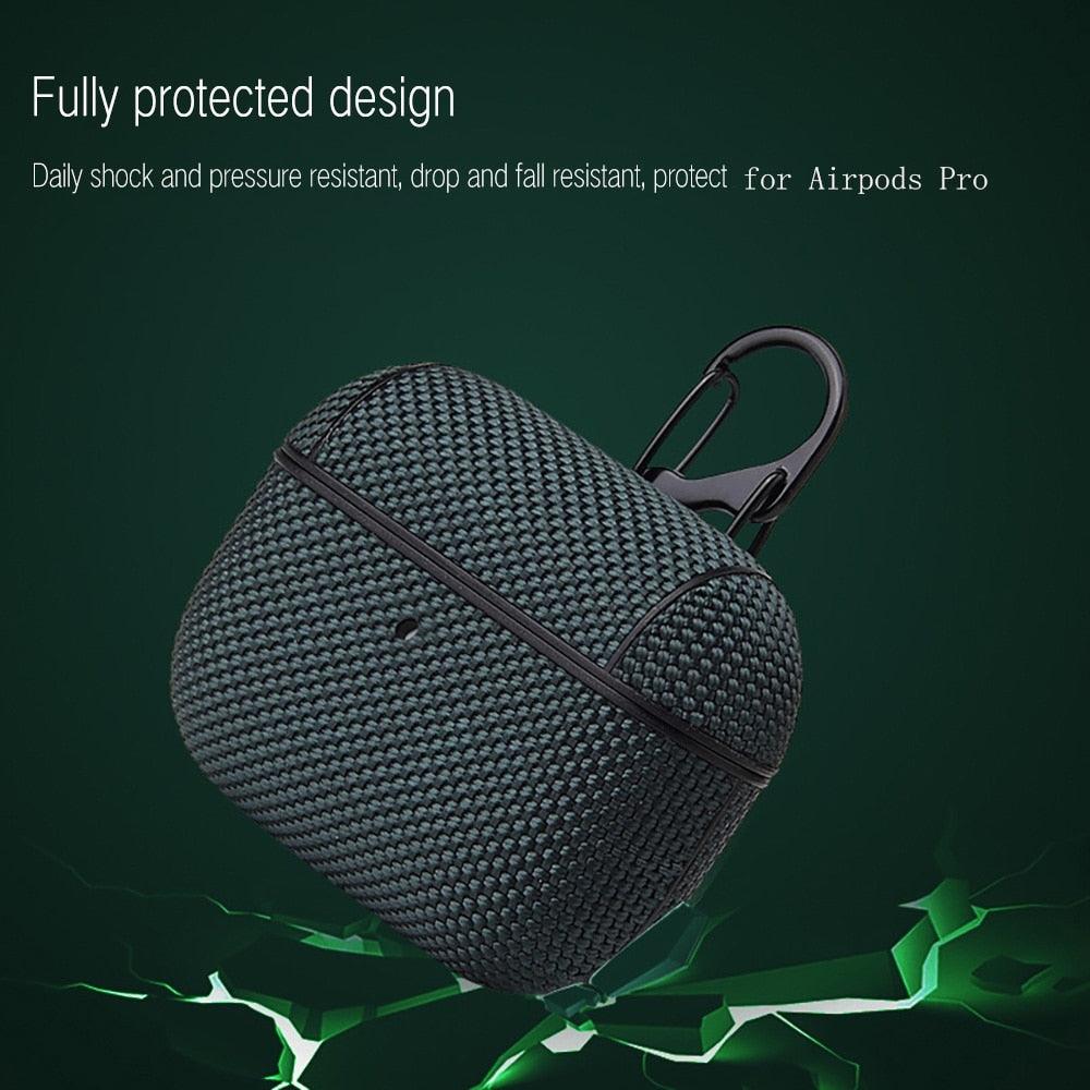 AirPods Pro Textile Cloth Protective case AntiFingerprints For Air pods 3 2 - Concept Gadgets