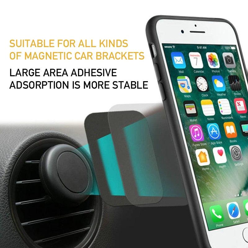 Magnetic Metal Plate For Car Phone Holder - Concept Gadgets