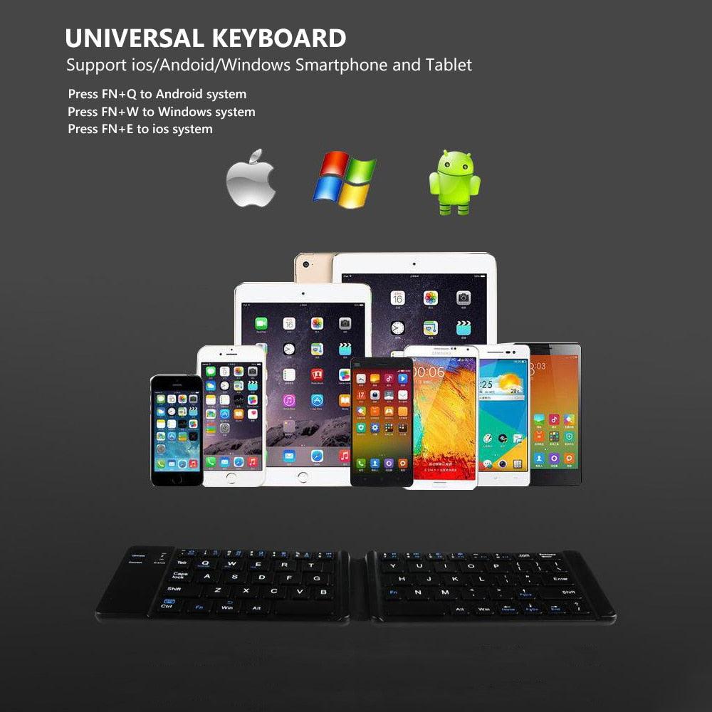 AVATTO Light-Handy Mini Wireless Bluetooth Folding Keyboard - Concept Gadgets