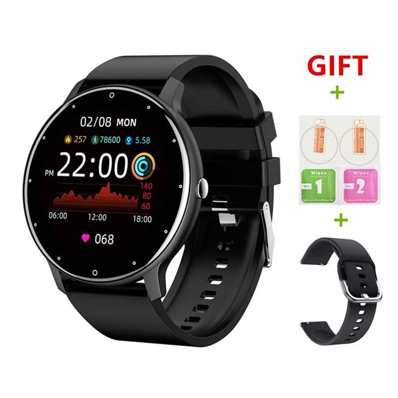 Ultra-thin HD Screen Fitness Exercise Heart Rate Sleep Smartwatch Android IOS - Concept Gadgets