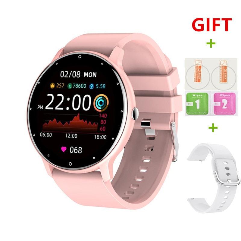 Ultra-thin HD Screen Fitness Exercise Heart Rate Sleep Smartwatch Android IOS - Concept Gadgets