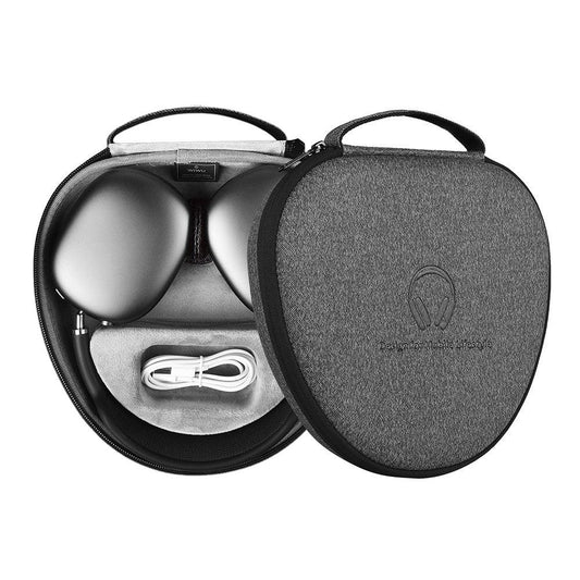 WiWU Waterproof Smart Case for AirPods Max with Staying Power Carry Bag - Concept Gadgets