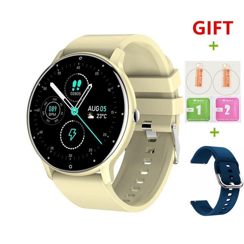 Ultra-thin HD Screen Fitness Exercise Heart Rate Sleep Smartwatch Android IOS - Concept Gadgets