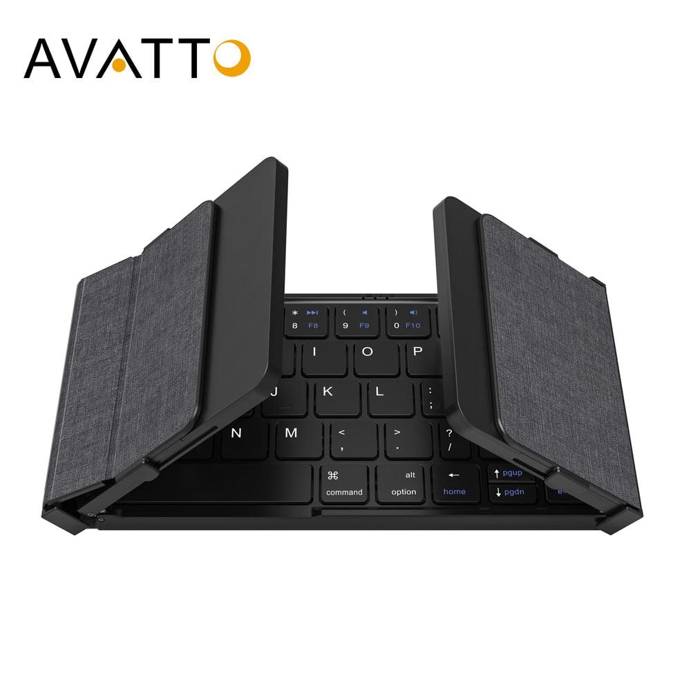 AVATTO Portable Mini folding Wireless Bluetooth 5.1 keyboard - Concept Gadgets