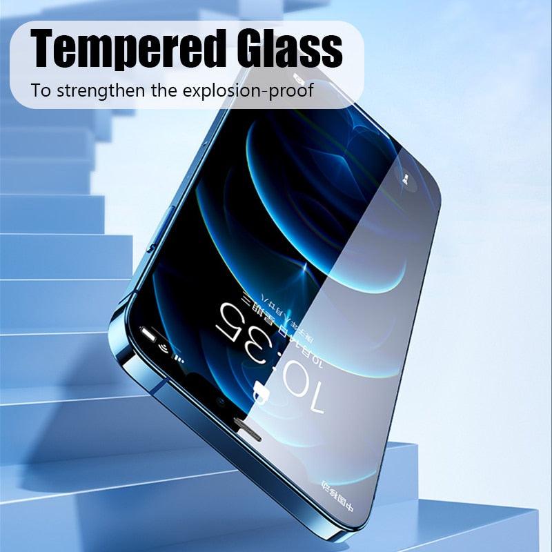 4PCS Tempered Glass for iPhone 13 12 11 Pro Max Mini Screen Protector - Concept Gadgets